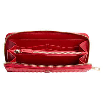Mimi Red Continental Wallet