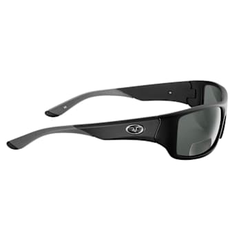 Flying Fisherman Triton Polarized Sunglasses Matte Black Frame/Smoke
Bifocal Reader +1.50 Lens