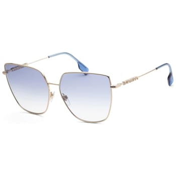 Burberry Women's Alexis 61mm Light Gold Sunglasses|BE3143-110979-61