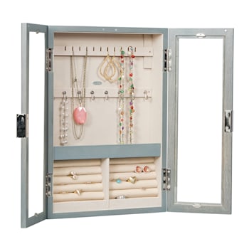 Mele and Co Leia Hanging Jewelry Cabinet