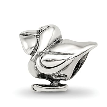 Sterling Silver Pelican Bead