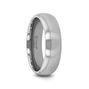 DOMINUS Domed Tungsten Carbide Ring 6mm