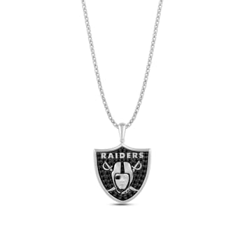 True Fans Las Vegas Raiders Pendant With 18" Chain