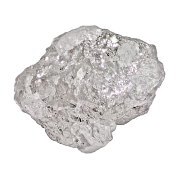 Natural Silver Diamond Rough 7.2x6.5mm 1.48ct