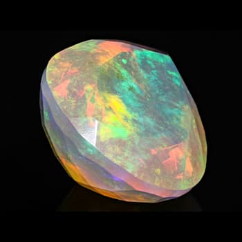 Ethiopian Opal 14.5x10.4mm Pear Shape 3.70ct
