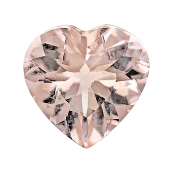 Morganite 9mm Heart Shape 2.00ct