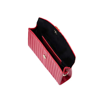 Mimi Red Crossbody Bag with Wristlet
