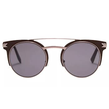 bob sdrunk Copper Brown Frame / Gray Lenses Sunglasses