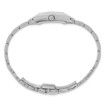 Ladies Charles Hubert Solid Stainless Steel White Dial 20x25mm Watch