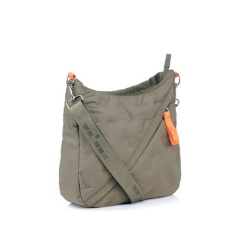 GO Dash Dot 2 Go Arly Messenger Handbag in Olive Orange