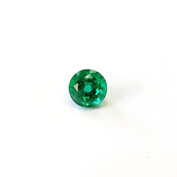 Zambian Emerald 7.5mm Round 1.74ct