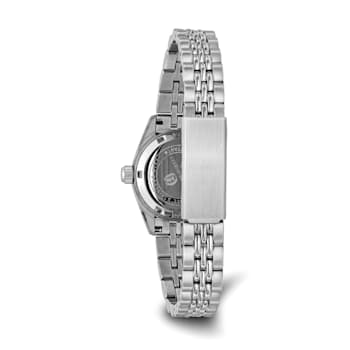Ladies Charles Hubert Stainless Steel 26mm Off White Dial Watch