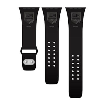 Gametime NHL Los Angeles Kings Debossed Silicone Apple Watch Band
(42/44mm M/L). Watch not included.