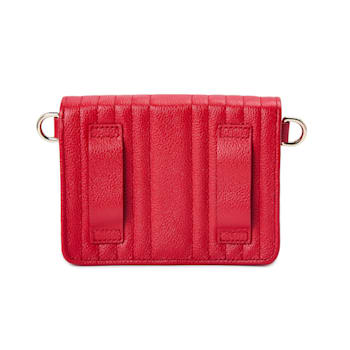 Mimi Red Mini Bag with Wristlet