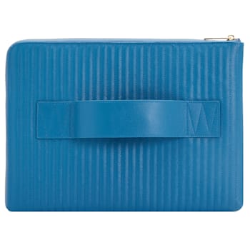 Mimi Blue Laptop Zip + Handle