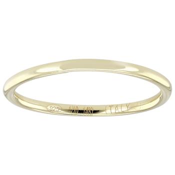 Polished And Textured Set Of 5 Band Rings In 14K Gold