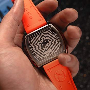 Nubeo Magellan Chronograph Space Invaders Red Stainless Steel Band
Limited Edition Watch