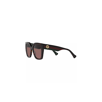 Gucci Butterfly Sunglasses Tortoise/Brown 55mm