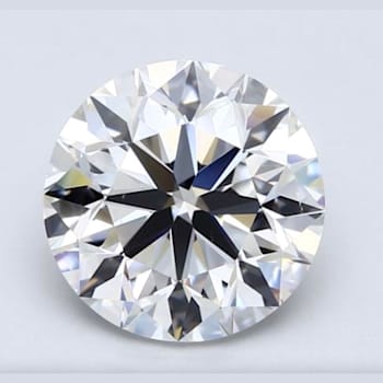 5.01ct White Round Mined Diamond F Color, VS2, GIA Certified