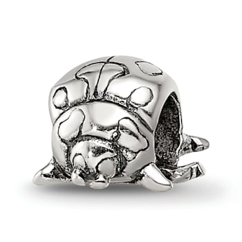 Sterling Silver Ladybug Bead