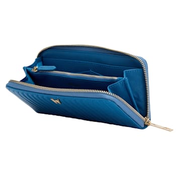 Mimi Blue Continental Wallet