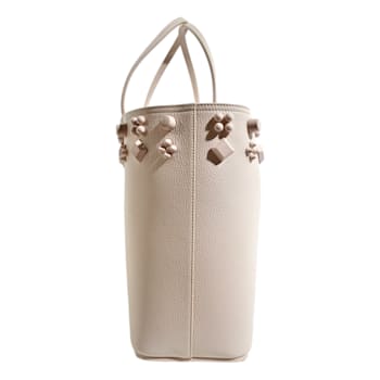 Christian Louboutin Cabata Spike Large Tote Bag Leche Ivory