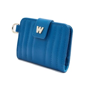 Mimi Blue Credit Card Holder with Wristlet