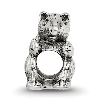 Sterling Silver Squirrel Bead