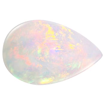 Ethiopian Opal 25x16mm Pear Shape Cabochon 14.34ct