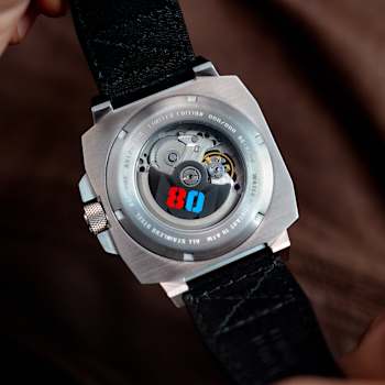 RGMT Altimeter Skeleton Automatic Ve-Day 80th Black Stainless Steel Band
Limiited Edition Watch