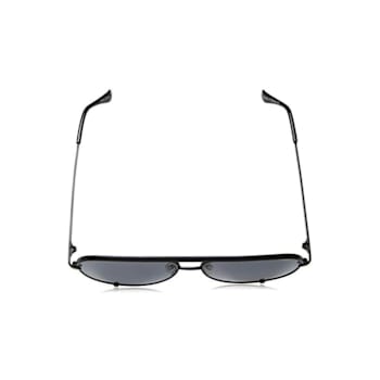 QUAY "HIGH KEY MICRO" Black Aviator Frame / Smoke Polarized
Lenses Sunglasses