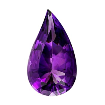 Amethyst 28x16.1mm Pear Shape 20.5ct
