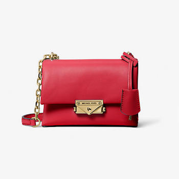 Michael Kors Cece Red Small Shoulder Bag