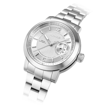Schild Heinrich Minimal Swiss Silver Dial White Stainless Steel Band
Automatic Limited Edition Watch