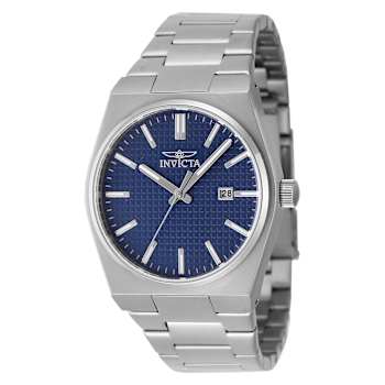 Invicta Speedway 40mm Blue Dial Stainless Steel Band Quartz Watch