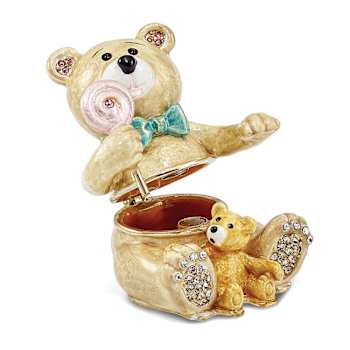 LOLLY BEARS Teddy Bears Trinket Box