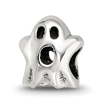 Sterling Silver Ghost Bead