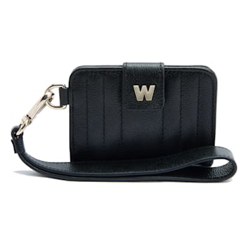 Mimi Black Credit Card Holder with Wristlet