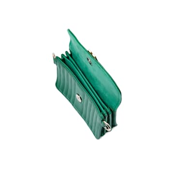 Mimi Green Mini Bag with Wristlet