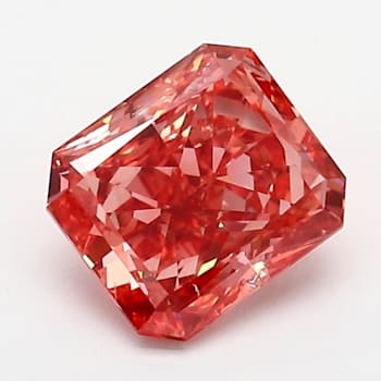 1.03ct Vivid Pink Radiant Cut Lab-Grown Diamond SI2 Clarity IGI Certified