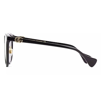 Gucci Black Frame / Gray Gradient Lens Sunglasses