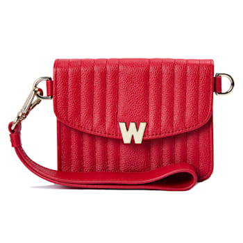 Mimi Red Mini Bag with Wristlet