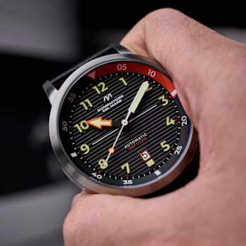 Dominatore Del Mare Camogli Gray Dial White Bezel Black Stainless Steel
Band Automatic Watch