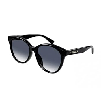 Gucci Black Frame / Gray Lens Sunglasses