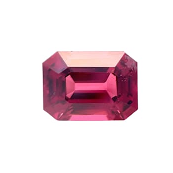 Red Spinel 9.0x6.6mm Emerald Cut 2.56ct