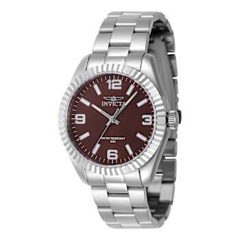 Invicta Specialty 36mm Copper Color Dial Stainless Steel Quartz Watch