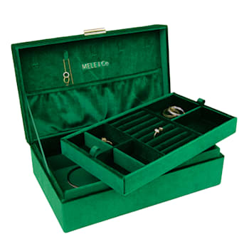 Mele and Co Jewel Velvet Jewelry Box