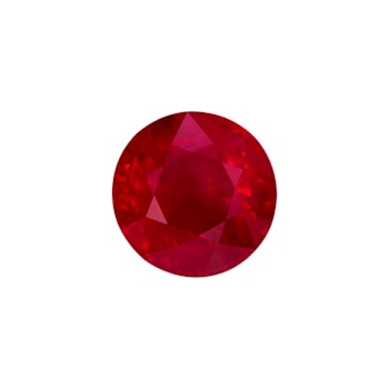Burmese Ruby 8.4mm Round 3.24ct