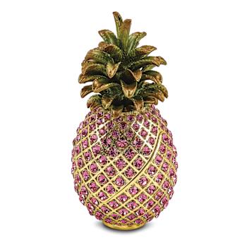 FRIENDSHIP & HOSPITALITY Pink Pineapple Trinket Box