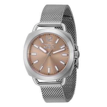 Invicta Wildflower 32mm Light Pink Dial Stainless Steel Mesh Strap
Quartz Watch